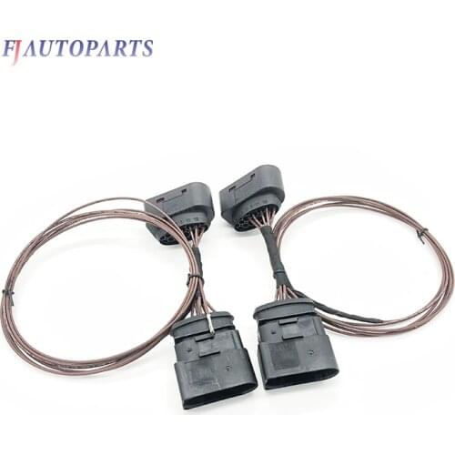 Bi Xenon Headlight Upgrade Adapter Cable Wiring Harness For VW Golf 7 MK7