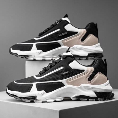 Men Chunky Sneakers Comfort Summer Breathable Solid Slip on Walking Shoes Sports Casual Vulcanized Shoes Zapatos De Mujer