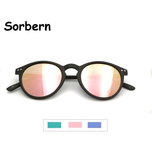 Round Women Sunglasses Pink Polarized Sun Glasses For Men Vintage Mirror Glasses Uv400 Protection Oculos De Sol Feminino
