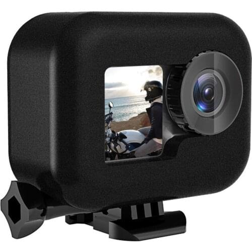 PULUZ High Density Foam Windshield for DJI Osmo Action with Frame