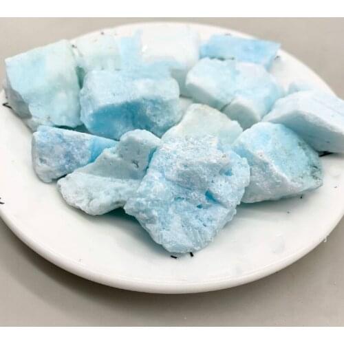 Natural Blue stones Crystal Original Stone Mine Stone Aromatherapy Stone