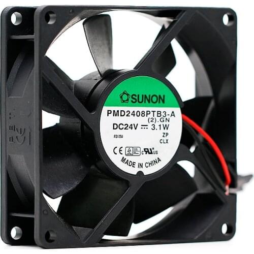 New For Sunon PMD2408PTB3-A (2). GN standard 8CM 8025 DC24V 3.1W converter radiator cooling fan