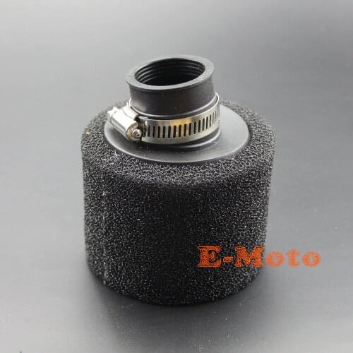 NEW 50cc 70cc 90cc 110cc ATV Dirt Pit Bike of 35mm Bent Foam Air Filter Cleaner Black