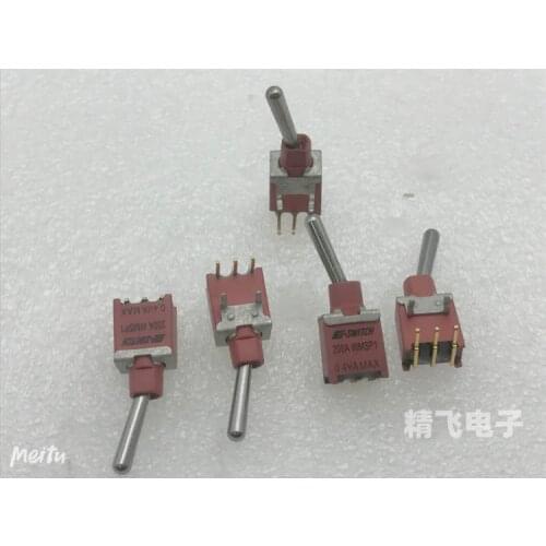 Original new 100% button switch 200AWMSP1 0.4VA small waterproof button 2 gear rocker witch