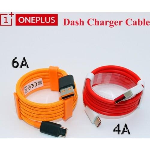 Original oneplus 8 7t 7 pro 6T 6 5t 5 3t cable DASH/WARP Charge 4A 6A Mclaren charging Cord For 1+ 7 6 6T 5 5T 3 3T 100cm Wire
