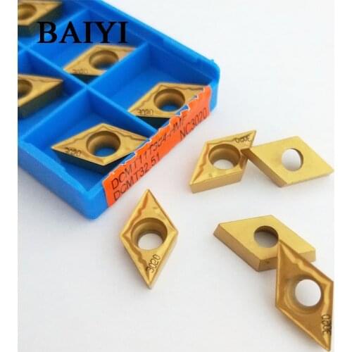 10pcs DCMT11T304-HMP NC3020 cutting CNC carbide insert NC3020 Machining DCMT11T304 blade DCMT11T304 for steel