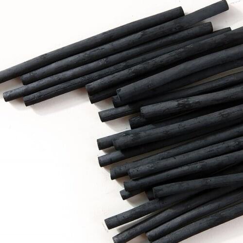 25pcs/pack Drawing Supplies Size Pencils Sketch Drawing Willow Charcoal Bar Artist Art Crayons Student Painting Profession