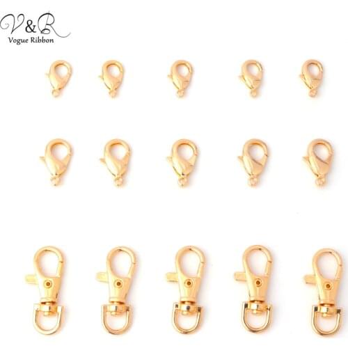 Accessories Material Metal Lobster Closure For Fashion Jewelry Necklace Bracelet Diy Handmade Jewelry Making Findings Components