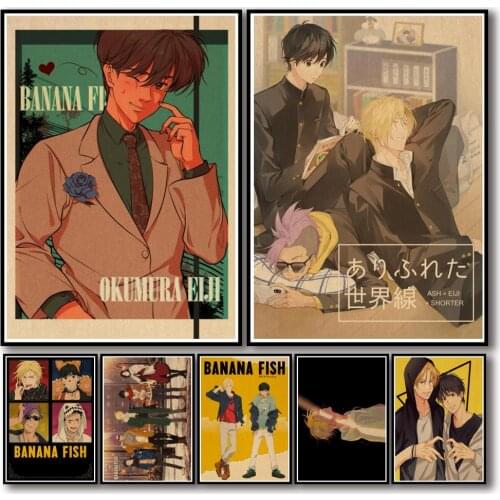 Anime Banana Fish 5D Round Diamond Painting Diamond Embroidery Diamond Mosaic Diamond setting Cross Stitch Kits