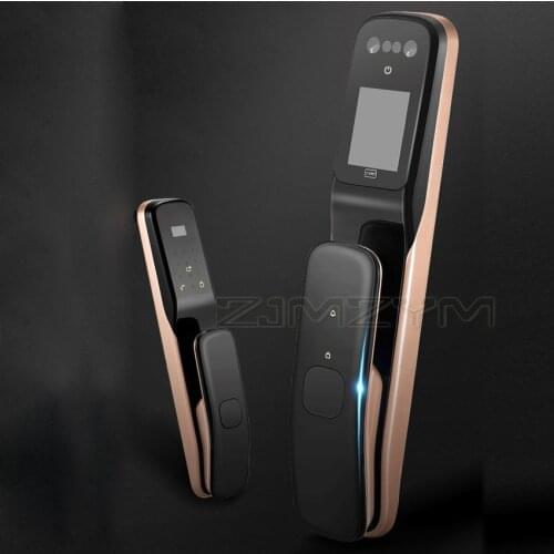 Automatic Face Recognition Lock,Smart Fingerprint Lock,Password Lock, Wooden Door Anti-theft DoorSmart Lock With Smart Doorbell