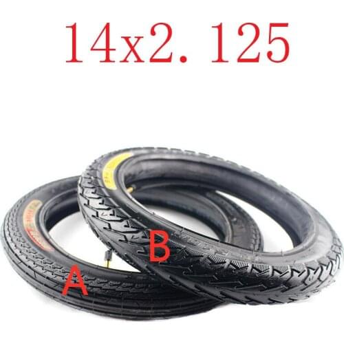 Free shipping Multi-style Various Patterns 14x2.125 54-254 Tire Inner Tyre and Outer Tyre Fits Many Gas Electric Scooter
