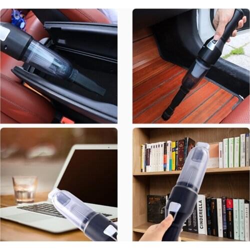 Cordless Car Vacuum Cleaner Portable Handheld Household Strong Suction Highpower G5AD