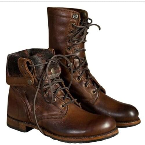 Boots Women Genuine Leather Shoes for Winter Boots Shoes Woman Fashion Warm Genuine Leather Botas Mujer Female Ankle Boots 365