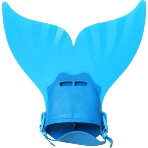 Kids Swimming Fins Training Flipper Mermaid Swim Fin Swimming Foot Flipper Diving Feet Tail For Children Water Sports Training