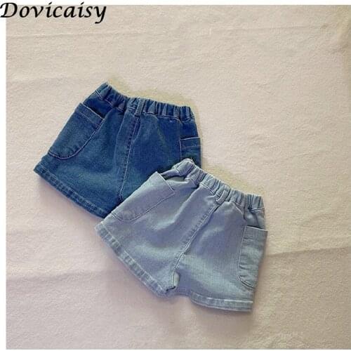 Dovicaisy Denim Shorts For Babies