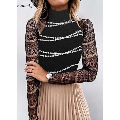 Женские черные рубашки Fanbety China At AliExpress