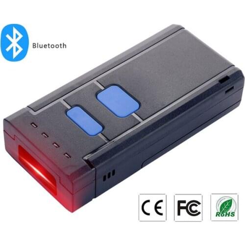 Pocket Wireless Bluetooth 4.0 1D POS Barcode Scanner MINI Bluetooth Bar Code Reader For Andriod / IOS Mobile Phone