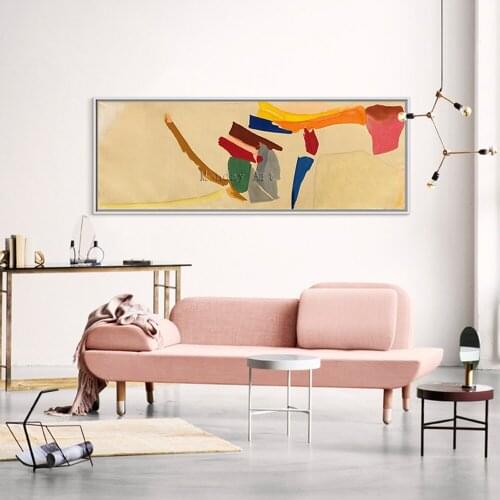 Gottfried Rainbow Bridge oil Painting 100% Handpainted High Quality Abstract Oil Paintings on Canvas for Living Room Decor gift