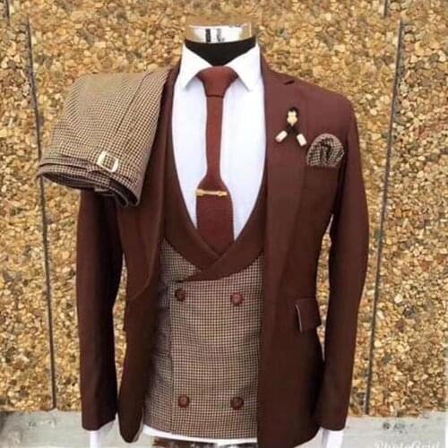 Costumes Homme Mariage Wedding Suits For Men Fashion Custom Made Slim Fit Jacket With Pants Blazer Smoking Business Mens Suit