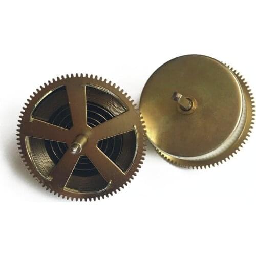 Retro Mechanical Wall Clock Barrel Clocks General Wall Clocks Watches Metal Accessories Antique Newspaper Clock Clockwork Parts