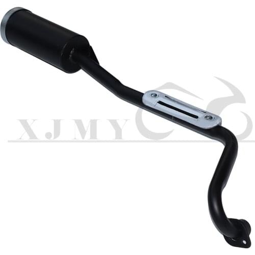 Motorcycle 2-stroke exhaust pipe silencer for 43CC 47cc 49cc mini motorcycle Quad Dirt Monkey Pocket Pit Bike ATV scooter
