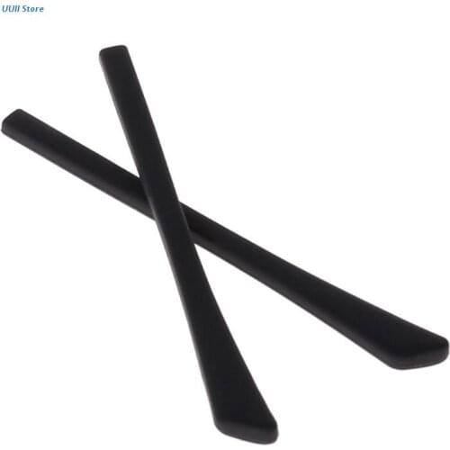 Soft Silicone Anti Slip Eyeglasses Glasses Temple Tips Accessories Square Hole
