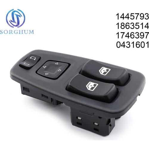 1421856-ZC Electric Power Window Console Switch For Scania P G R T-series Truck 1445793 0431601 1863514 1421856