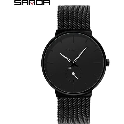 SANDA New Student Sports Waterproof Quartz Watch Mens Watches Mens and Womens Watches часы женские нару montre femme