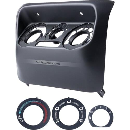 Seicane Top quality Dashboard Fascia Panel Frame for 2006 Mitsubishi Lancer IX AC Control Accessories In Dash