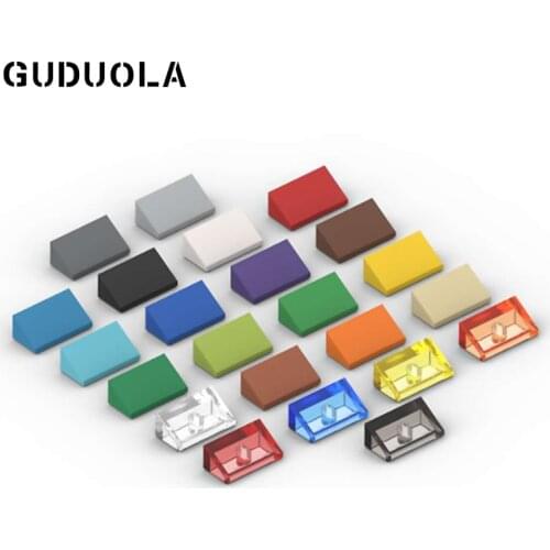 Guduola Special Brick 85984 Slope 1x2 (31°) Building Block Parts MOC Small Praticle Technic Toys for Kid 100pcs/lot
