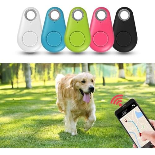 Dog Pets Smart GPS Tracker Anti-lost Alarm Tag Wireless Bluetooth Tracker Child Wallet Bag Key Finder Locator Anti Lost Alarm