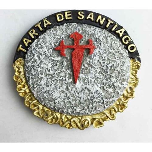 Santiago, Chile, Memorial commemorative three-dimensional refrigerator, local snacks, almond cake collection