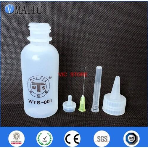 High Quality 10 Pcs 100ml/cc Alcohol Bottle Rosin Bottle Dispensing Bottle Colophony Oil Bottles With Head Needle