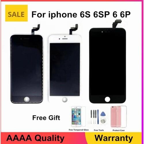 Biipaer AAAA Quality LCD Display For iphone 6 6S LCD Touch Screen Digitizer Assembly Replacement Part For Iphone 6 Plus 6S Plus
