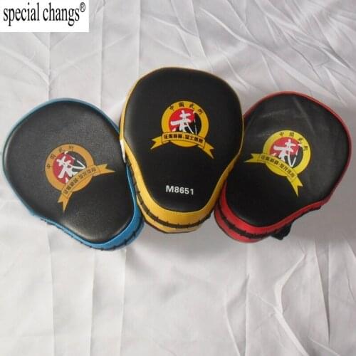 1pcs Hand Target MMA Boxing Mitt for Focus Punch Pad Training Glove Karate Muay Thai Kick 3 colors