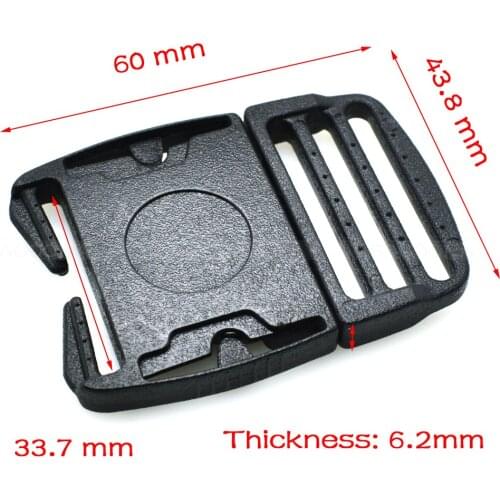 1000pcs/pack Pack 1-3/8"(35mm) Detach Buckle for Outdoor Sports Bags Students Bags Luggage