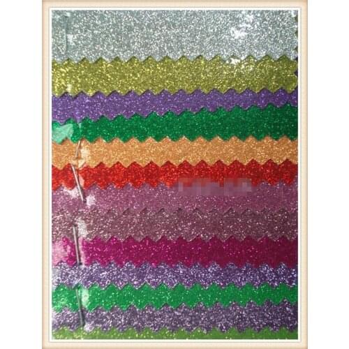 5 yards/lot yellow glitter faux leather fabric/ fabric waterproof material/ glitter pvc material faux leather free shipping