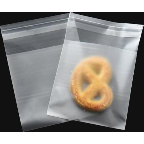 500 pcs 7*10cm Retail Birthday Party Candy Cookie Packaging Pouch Self Adhesive Plastic Storage Packing Bags