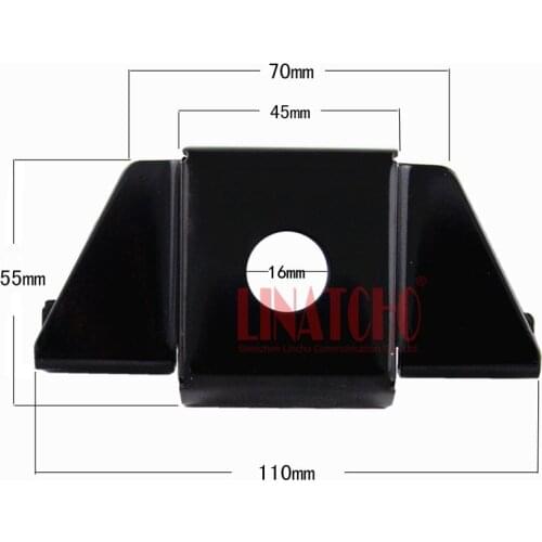 Black Car antenna Mount Trunk lid hatchback mount bracket Mobile Radio antenna SO239 connector