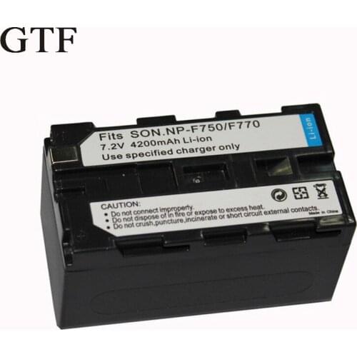GTF NP - F750 np f770 battery for ccd-tr917 ccd-tr940 ccd-trv101 ccd-trv215 ccd-trv25 ccd-trv25 Rechargeable Battery