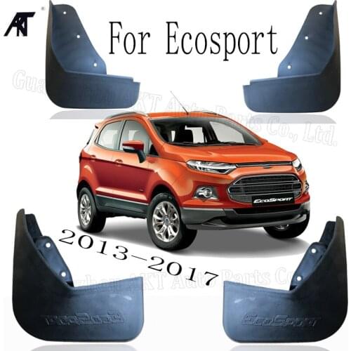 Set Mudflaps Mud Flaps For Ford Ecosport Splash Guards 2013 - 2017 Front Rear Mudguards Fender 2014 2015 2016