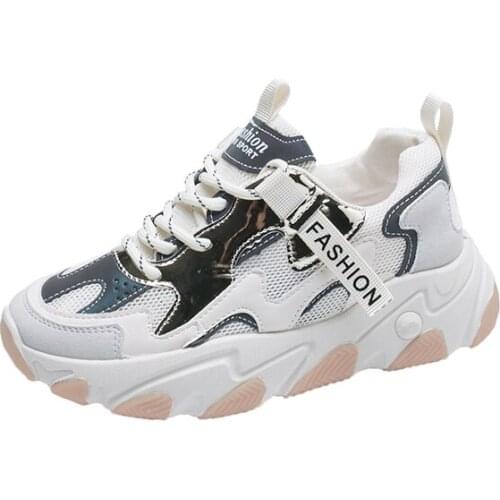 Women Fashion Sneakers Designers Chunky Vulcanized Shoes Pink Casual Old Dad Shoes Woman Tennis Female Brand Platform Sneaker