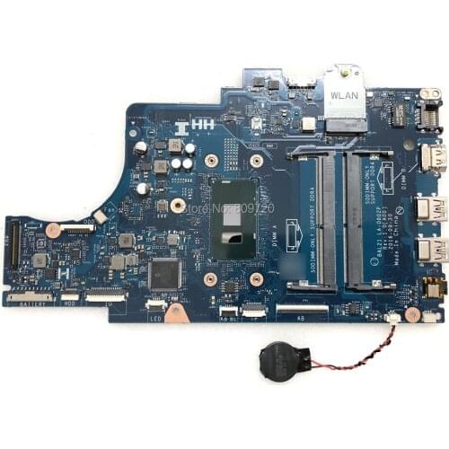 Laptop Motherboard LA-D802P SR2ZU 0DC5G3 CN-0DG5G3 BAL21 with i5-7200U CPU for DELL Inspiron 15 5567 5767