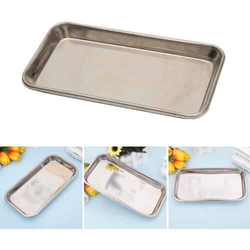 Medical Tray Edge Smooth Stainless Steel Surgical Operating Instrument Dressing Disk The Nurse Plate