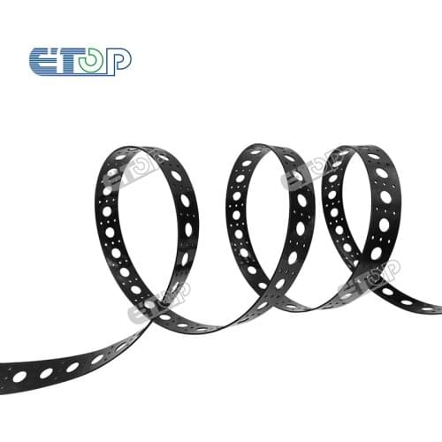 Mega Tree Plastic mounting strip for 12mm pixel nodes, 50meter/roll,1 inch(25mm) hole spacing