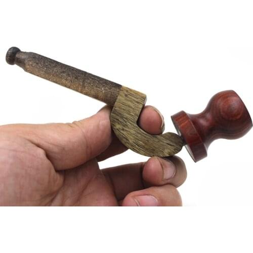 New Fashion Art Smoke Redwood Pipes Portable Creative Smoking Pipe Herb Tobacco Pipe Mouthpiece Narguile Cigarette Holder