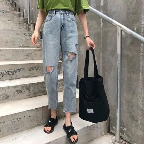 Qpipsd Women's Cropped Jeans