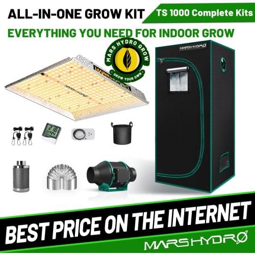 Mars Hydro TS 1000W Full Spectrum LED Grow Light 70x70x160 cm Indoor Tent Grow Kits Quantum Board Lamp For Hydroponics System