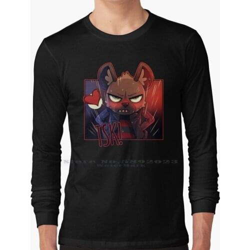 Tsk!! Long Sleeve T Shirt 100% Pure Cotton Big Size Haida Aggretsuko Furry Love Aggretsukohaida Haida And Retsuko Retsuko Punk