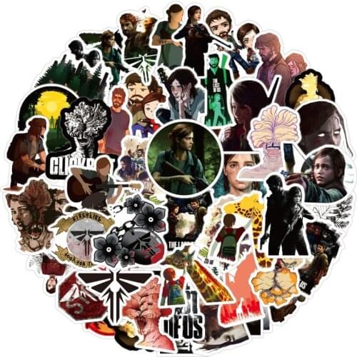 10/50pcs The last of us Stickers Paster Cartoon Characters Anime Movie Funny Decals Scrapbooking Diy Laptop Waterproof